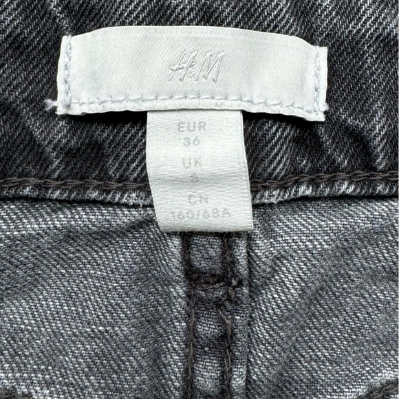 Wide Ripped High Rise Jeans Size 4 - Picture 3 of 4